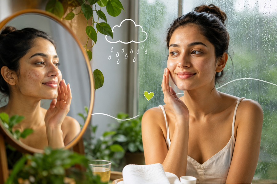 Monsoon Breakouts Ruined My Skin. This 4-Product Routine Cleared It in 60 Days | Cham Skincare