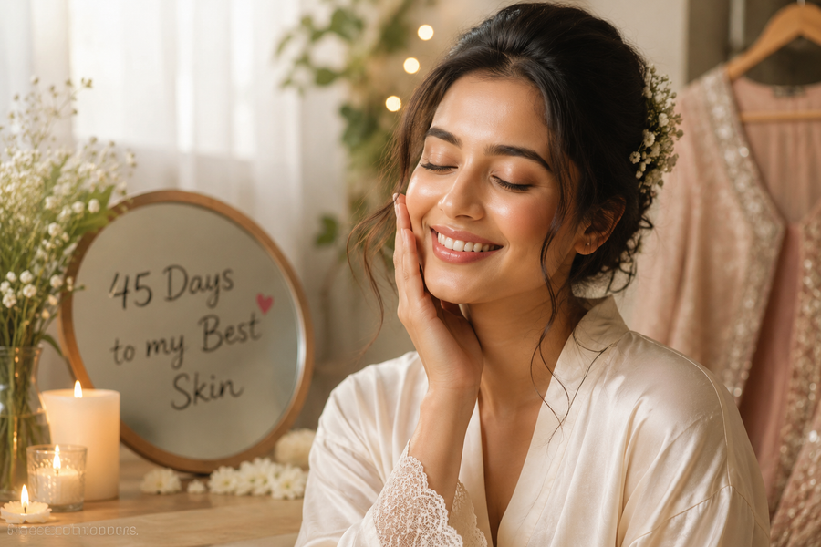 Wedding Season Skin Prep: How I Got Glowing Skin in 45 Days Without Expensive Treatments | Cham Skincare