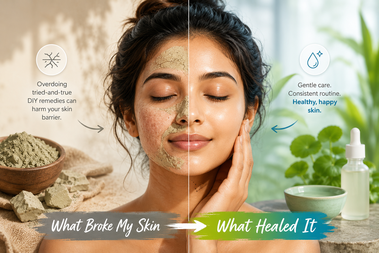 I Used Multani Mitti Every Week for a Year. My Skin Got Worse. Here's What Fixed It. | Cham Skincare India