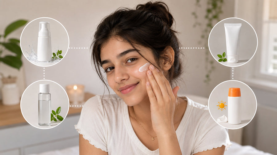 A teenage skincare routine that is actually enough