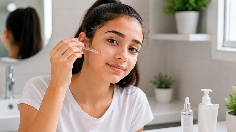 Can teenagers use a face serum?