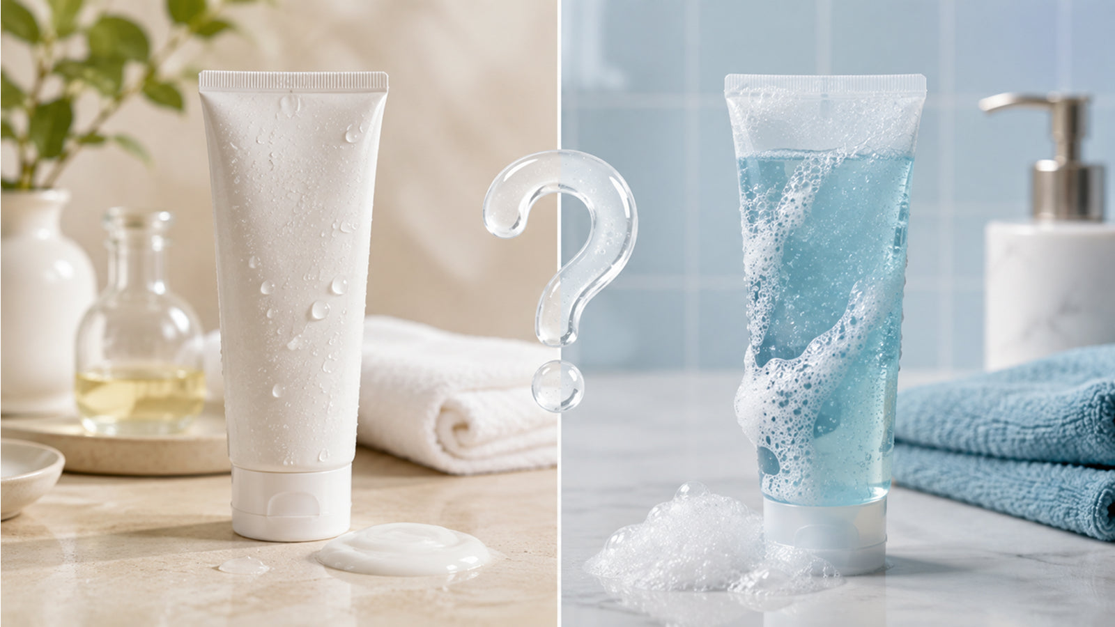 Cleanser vs face wash: is there actually a difference?