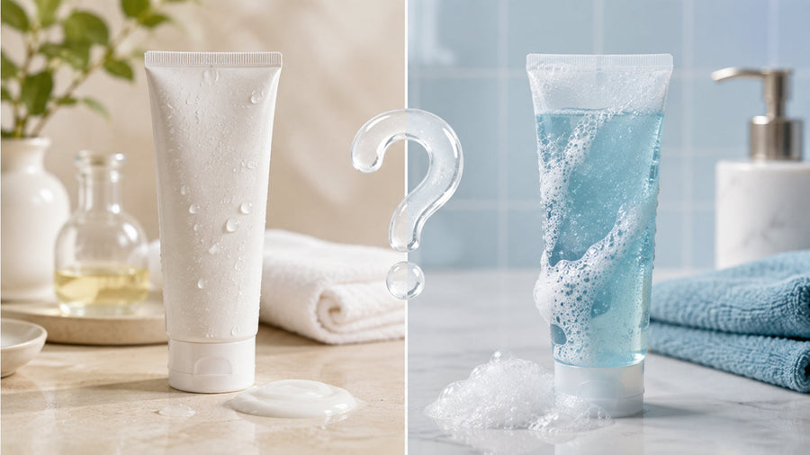 Cleanser vs face wash: is there actually a difference?