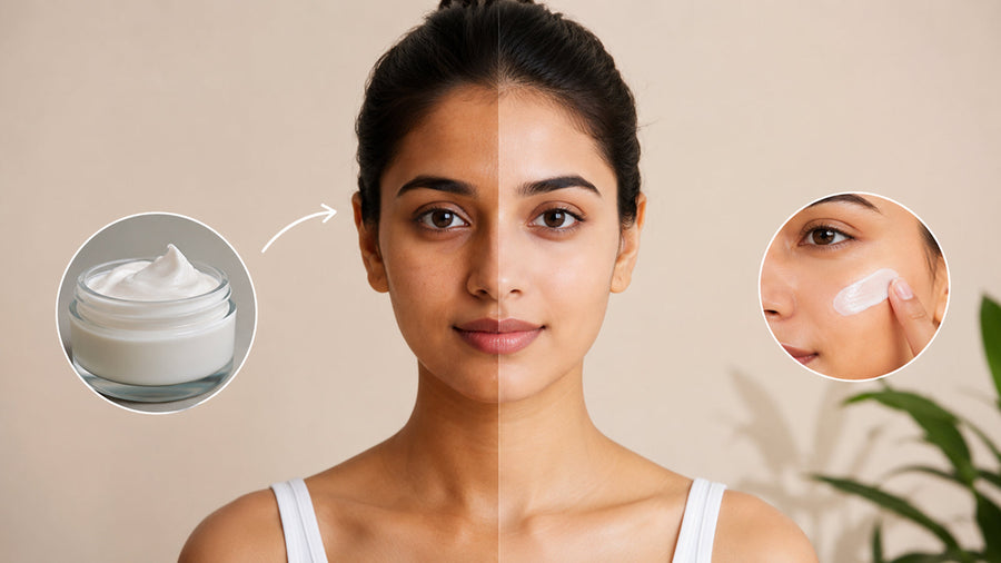 Does moisturizer darken skin?