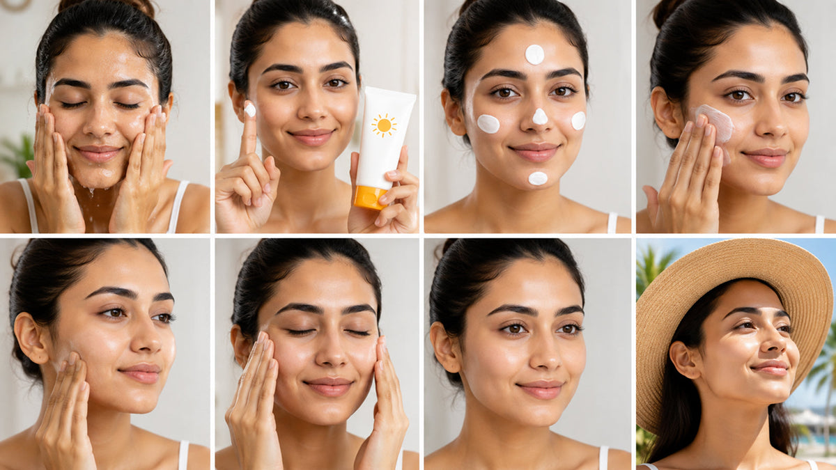 How to use sunscreen on your face
