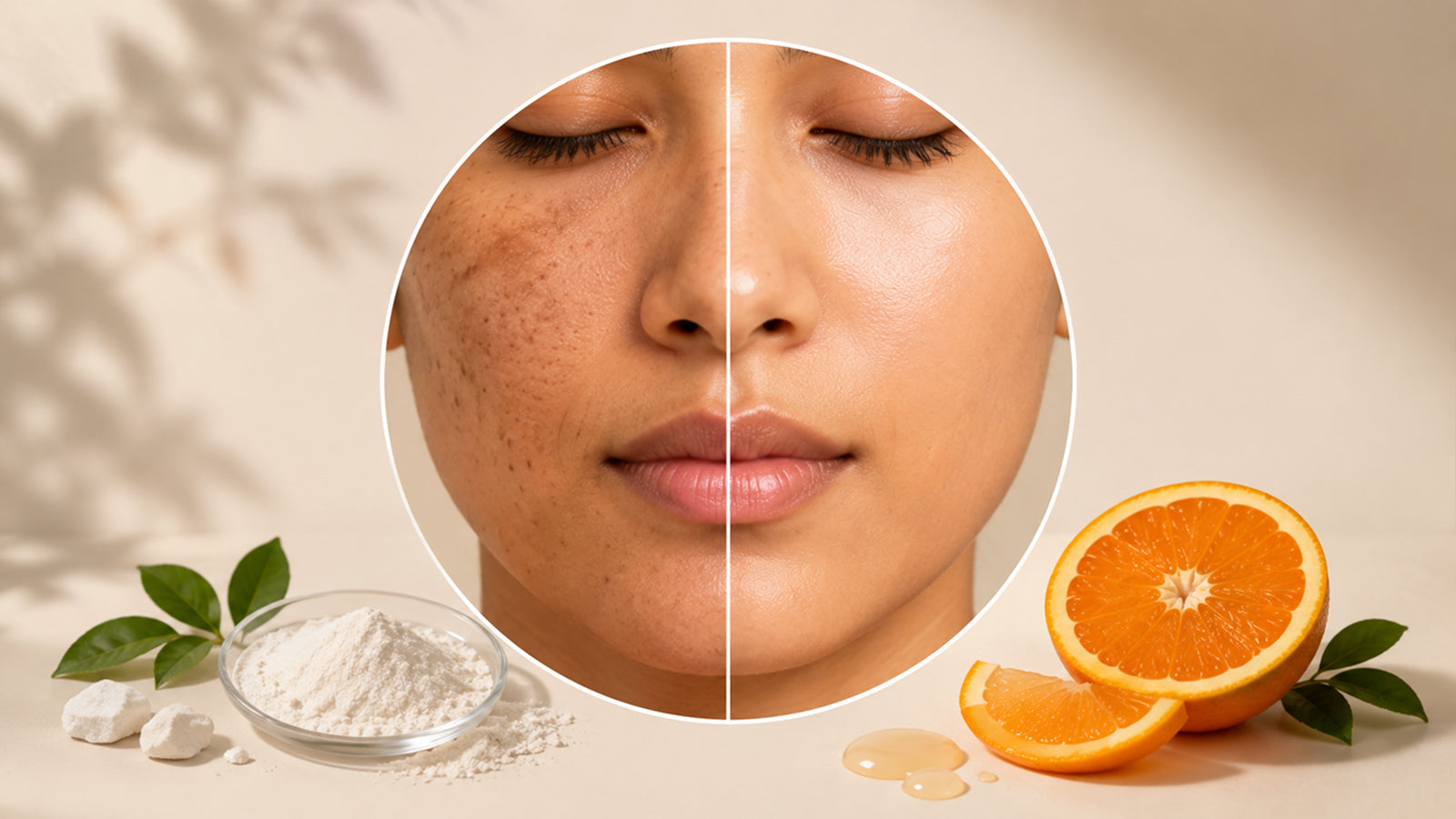 Kojic acid vs vitamin C for dark spots