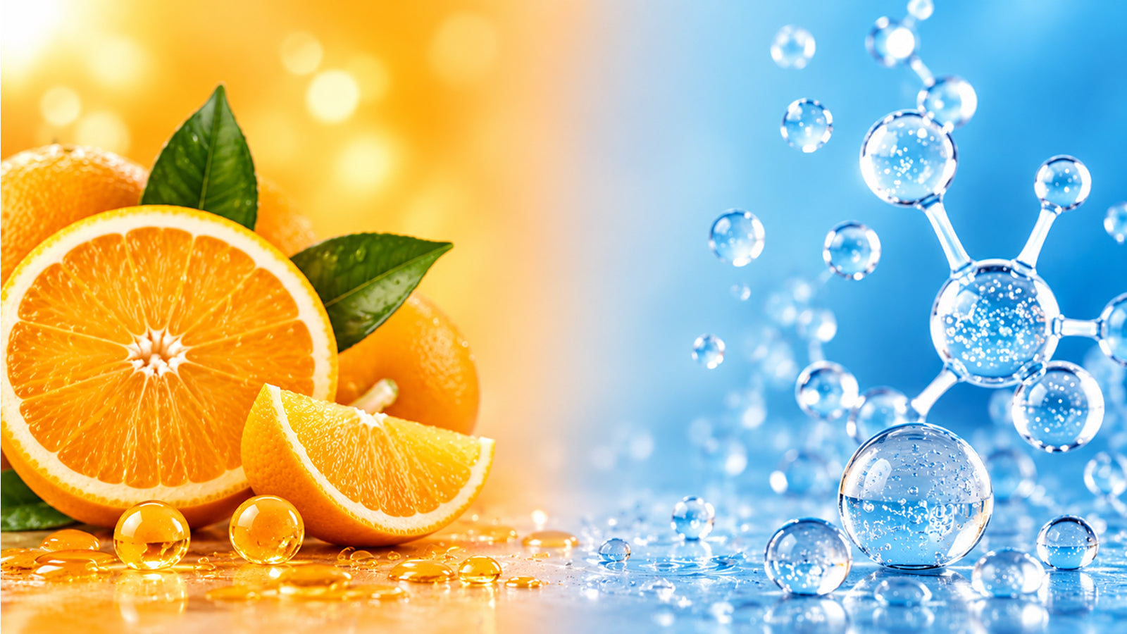 Vitamin C and hyaluronic acid together