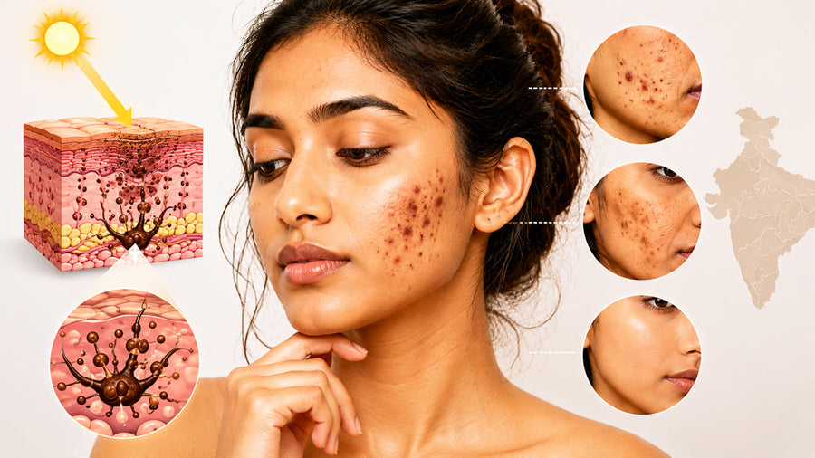 Why Indian skin marks so easily: the biology of it