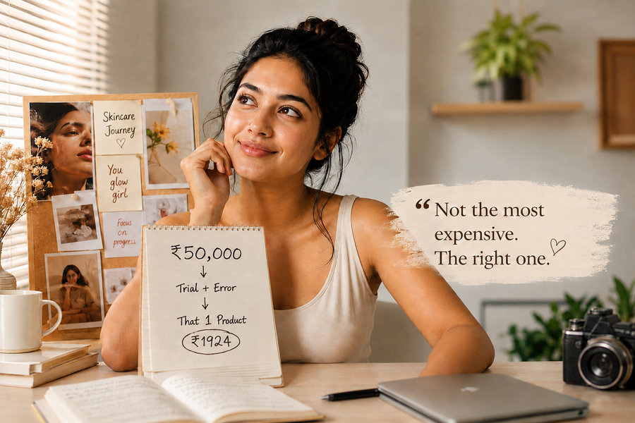 I Spent ₹50,000 on Skincare Last Year. The Product That Actually Worked Cost ₹1924. | Cham Skincare India